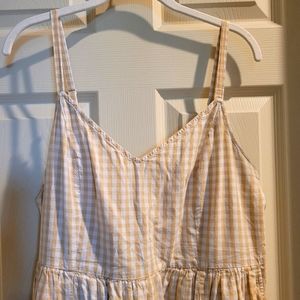 OLD NAVY gingham maxi dress
